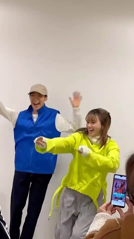 瀧本美織のインスタグラム：「途中からシンメ🤣🧡」
