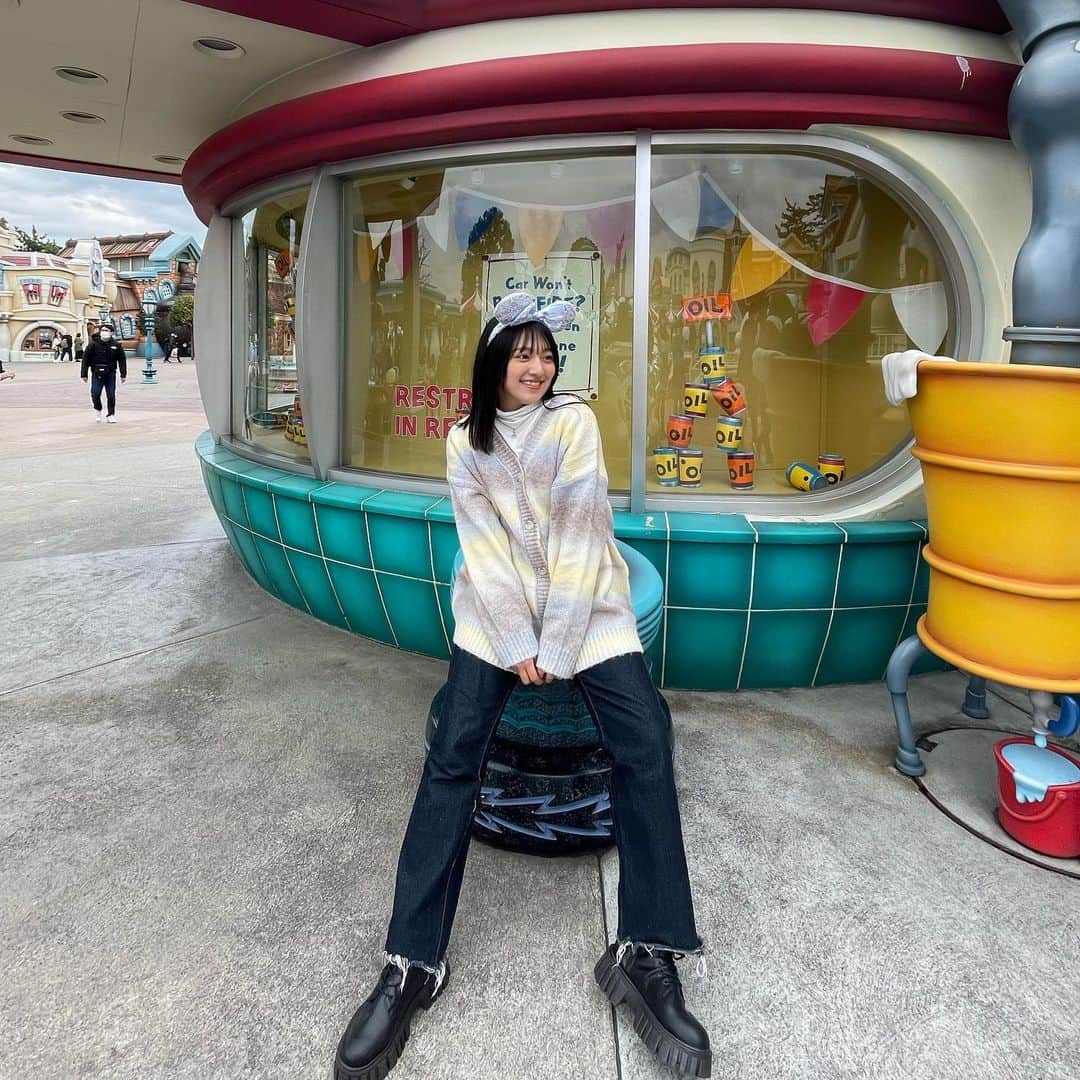 ありささんのインスタグラム写真 - (ありさInstagram)「ディズニー!♡ ´‐ ずっと食べたかったパンケーキ🥞   #ディズニー#ディズニーランド  #ディズニーコーデ」3月4日 15時14分 - ari_arisa528