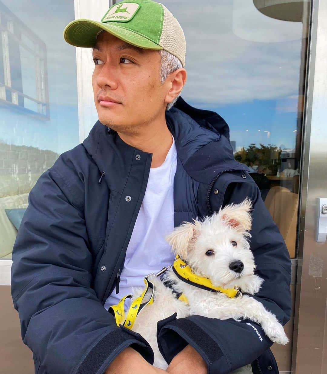 押尾学さんのインスタグラム写真 - (押尾学Instagram)「🌝🐶🌝🐶 #mansbestfriend」3月4日 11時52分 - manabuoshio_official