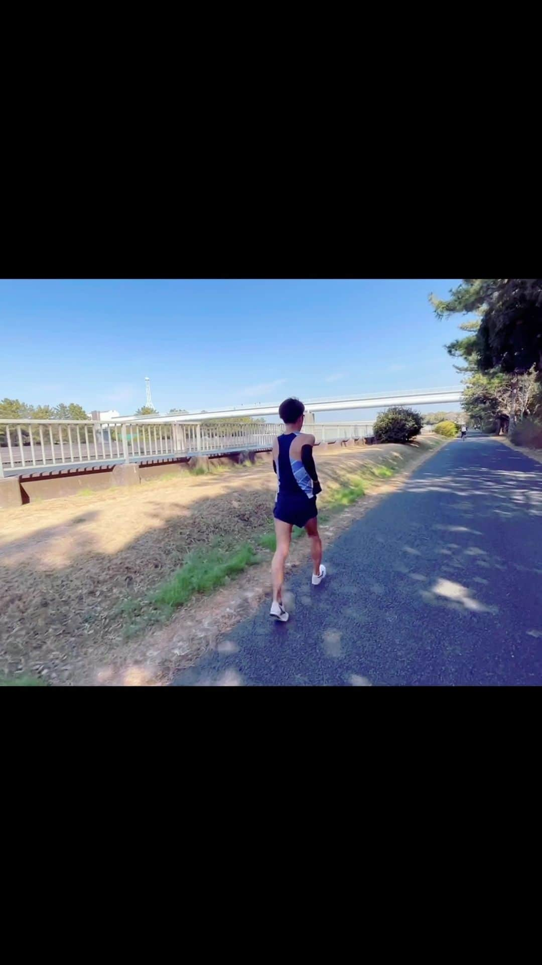 松永大介のインスタグラム：「ようやく練習を再開いたしました。  次は4月の日本選手権35km  優勝目指して頑張ります。」