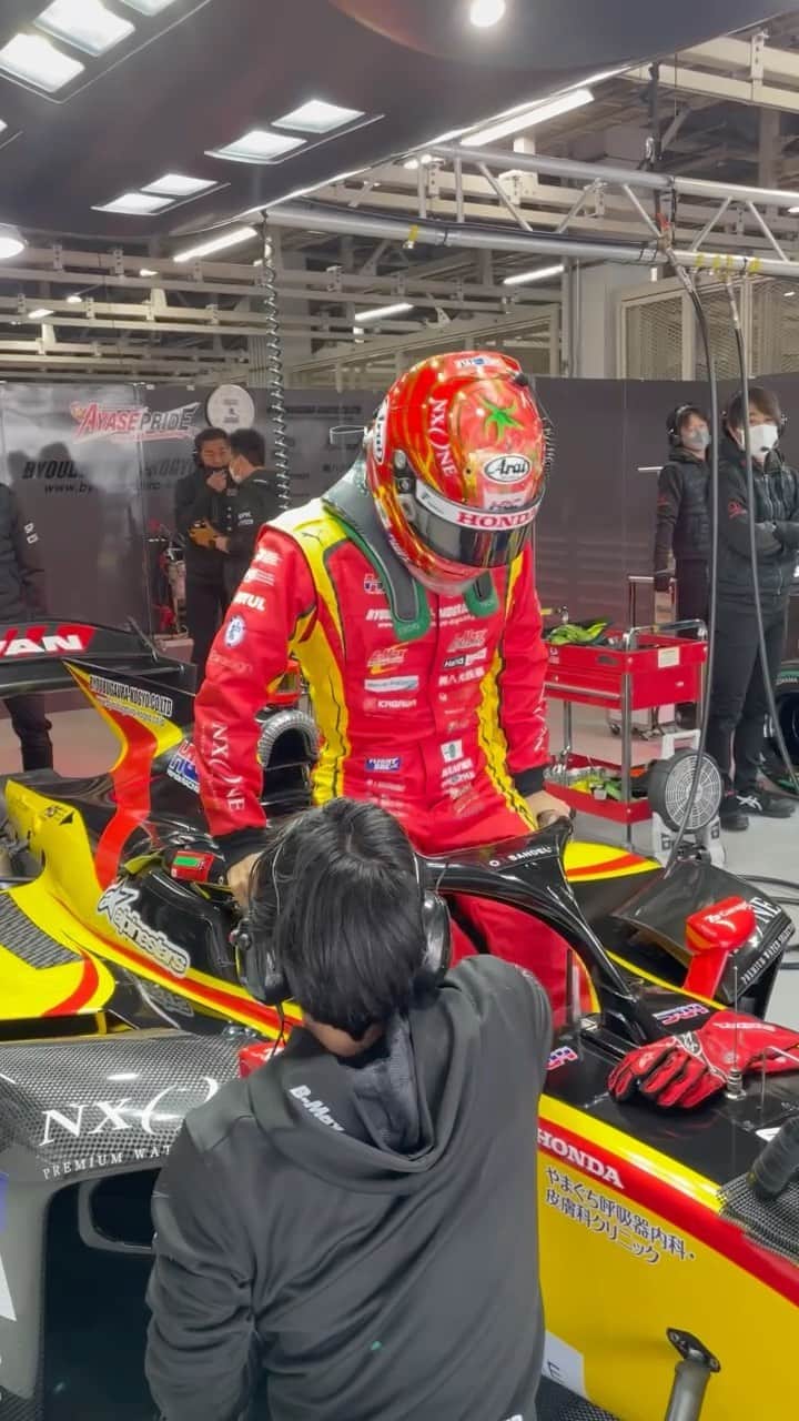 松下信治のインスタグラム：「New sf 23 started  @superformula_official  @bmaxracingteam」
