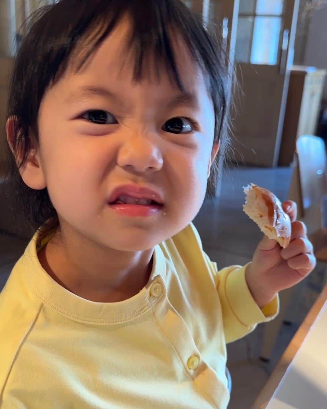 アキラ・コンチネンタル・フィーバーのインスタグラム：「🍞 #2歳10ヶ月 #ひなまつりごはん  #ひな祭り  #お台場海浜公園」