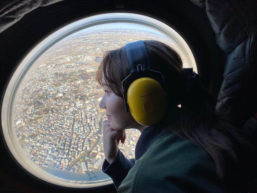マーシュ彩さんのインスタグラム写真 - (マーシュ彩Instagram)「初ヘリコプターした日 怖かった😂 気になる方はYouTubeみてみてください、たくさんふざけてます。笑」3月4日 19時29分 - ayamarshofficial