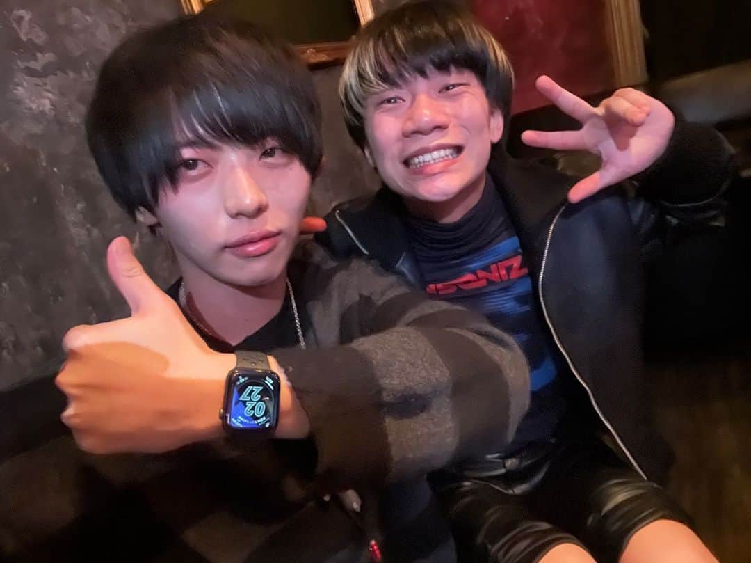 圭吾のインスタグラム：「FCライブ東京編サンキュー！！ 昨日は海斗くんと打ち上がったわ！👌」