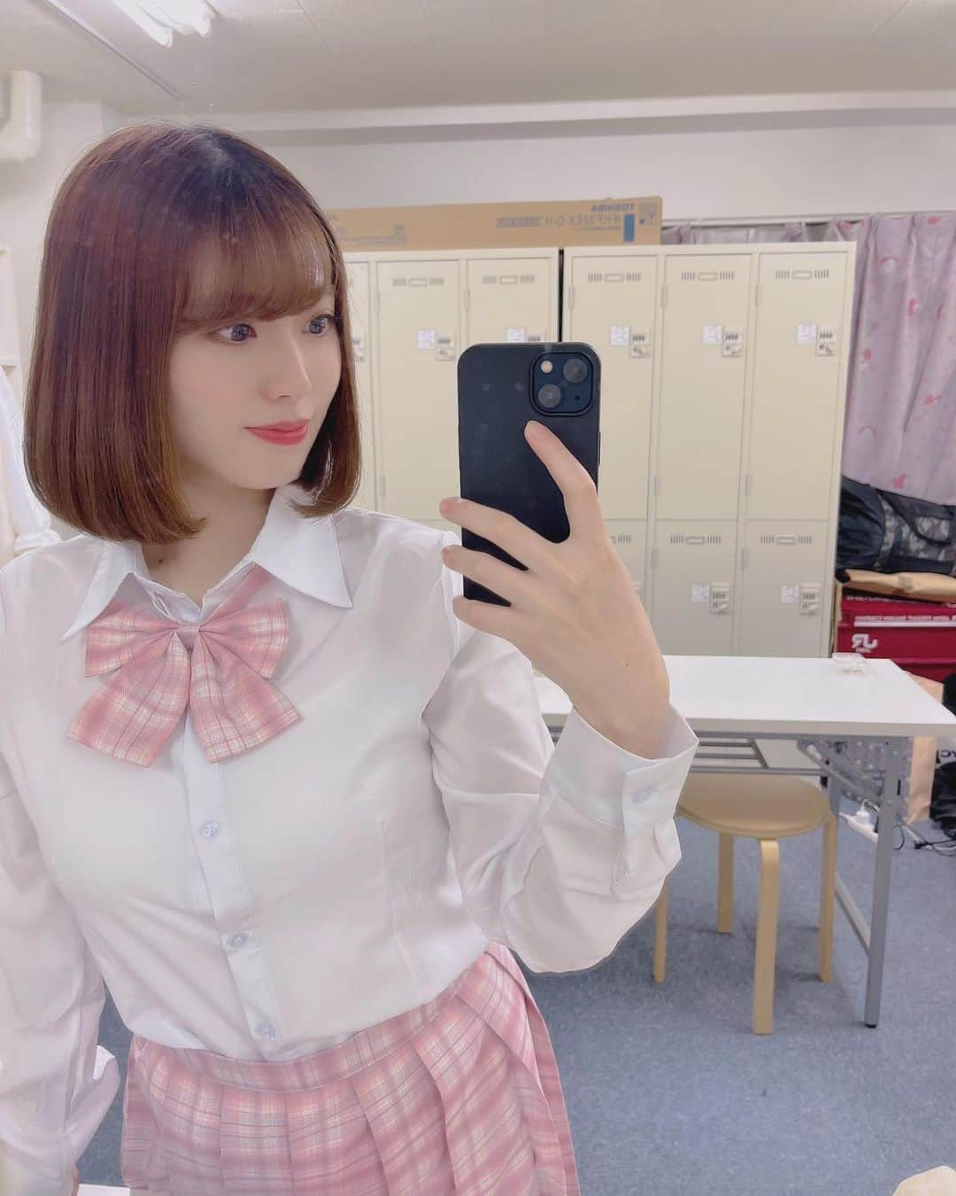 星名あゆみさんのインスタグラム写真 - (星名あゆみInstagram)「イベントで着たピンク制服🍓🤍  #制服#制服女子 #コスプレ #japanesegirl #偶像 #偶像练习生 #idol #gravure #asiangirls#유니폼」3月4日 22時14分 - hoshina_ayumi