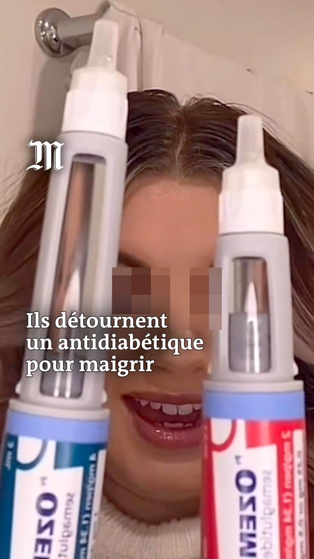 ルモンドのインスタグラム：「#ozempicchallenge : pour maigrir à tout prix, ils détournent un médicament malgré les risques… et participent à une pénurie. Vidéo : @laetitialimmois ; Graphisme : Robin Gasser」