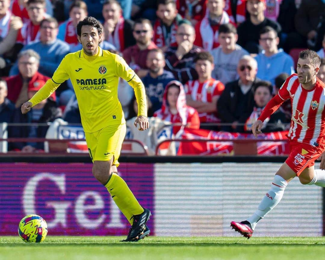 ダニエル・パレホのインスタグラム：「Trabajo y constancia para conseguir nuestro objetivo. Seguiremos peleando cada partido. ¡Vamos EQUIPO! Endavant @villarrealcf 👊🏼 #LaLiga #Villarreal」