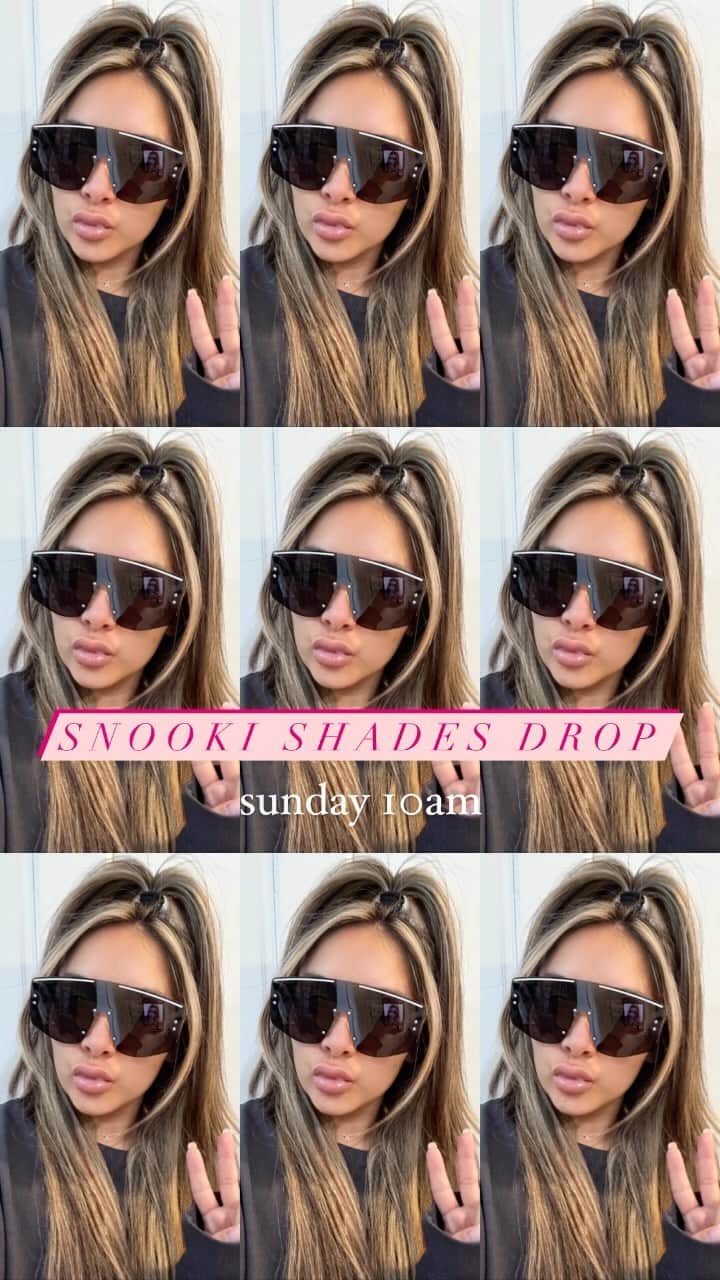 ニコール・ ポリッツィのインスタグラム：「tomorrow. 🕶️ @thesnookishop」