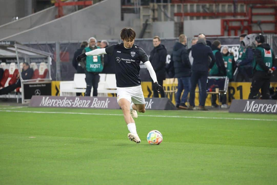 伊藤洋輝のインスタグラム：「#vfbstuttgart」