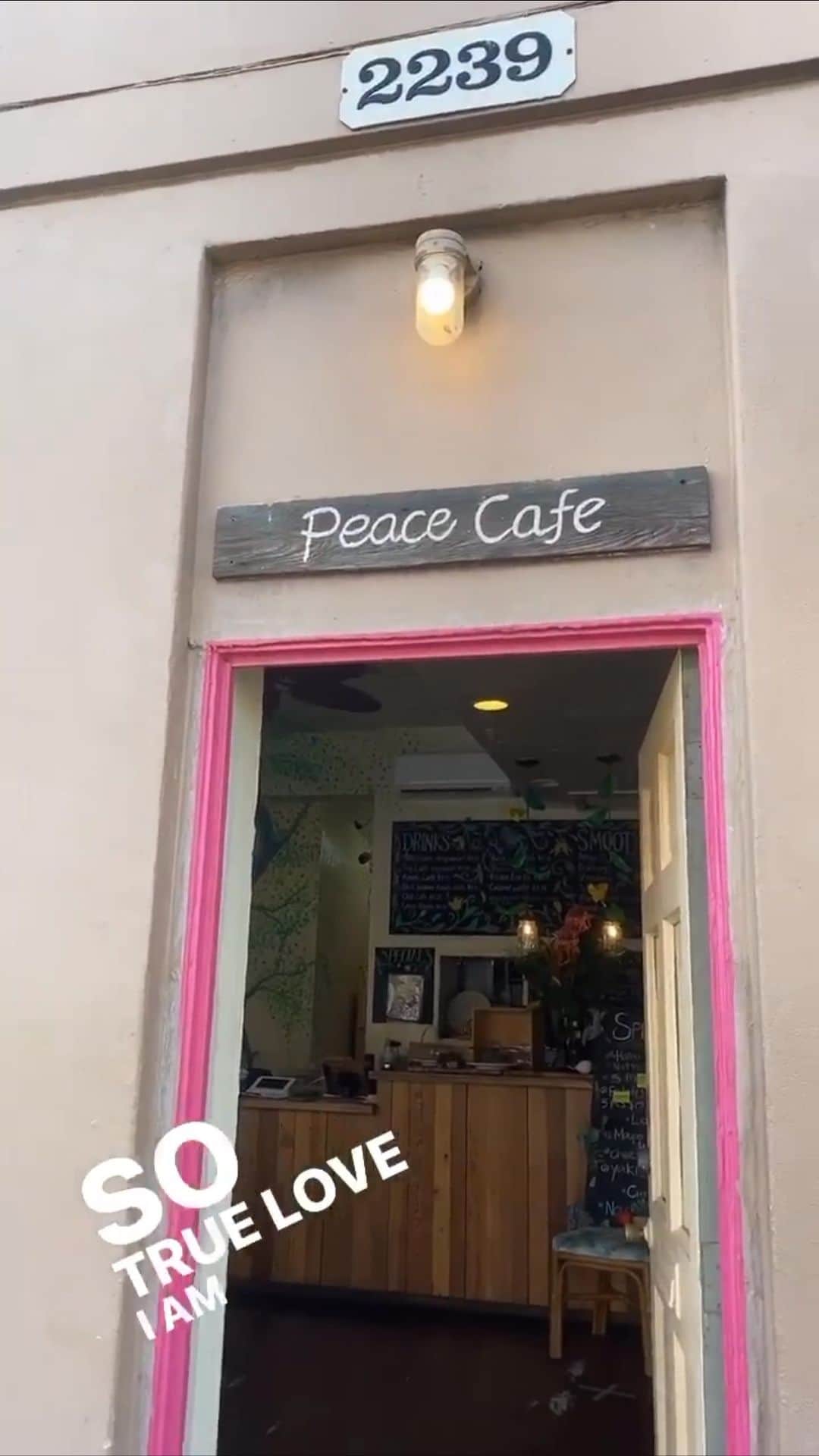 Peace Cafeのインスタグラム
