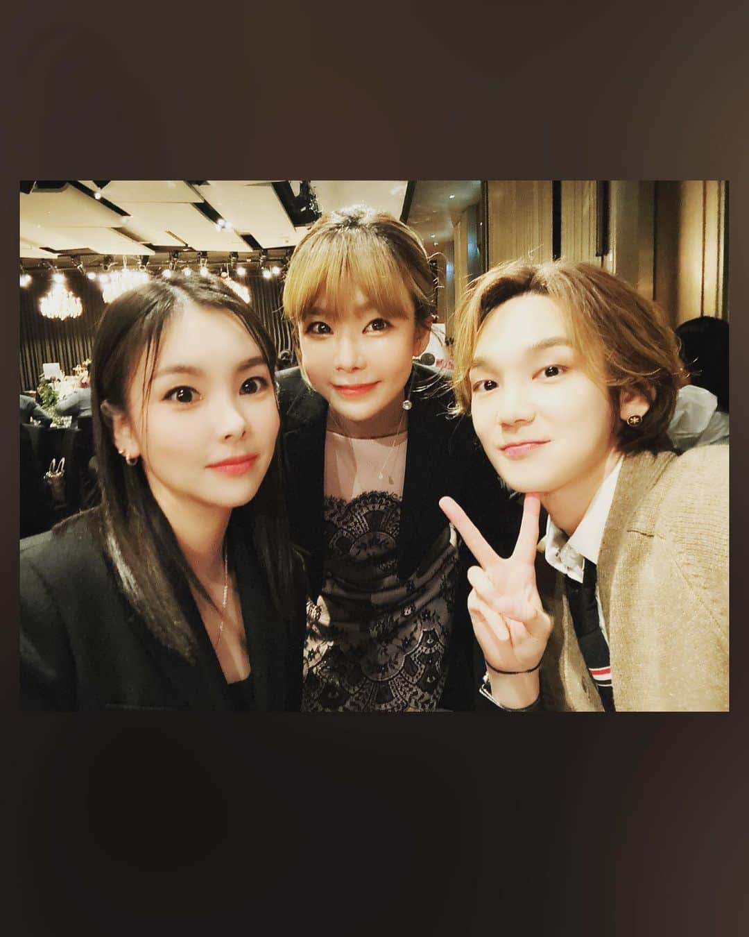 カン・ユンジのインスタグラム：「레나는 종종 봤었지만ㅎㅎ ♥️ 켄타는 정말 백만년만! 😀 우리 또 보장! ☺️🎉  レナとケンタと〜 また近々会おうね！😄」