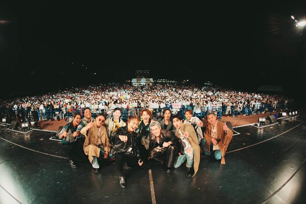 TALAのインスタグラム：「.  【Nagasaki Music Journey2023】. . 最幸のステージでした‼️. ありがとうございました🔥🙇‍♂️🙏. . #exiletakahiro #generations #deep #長崎 #稲佐山 #夢のステージ」