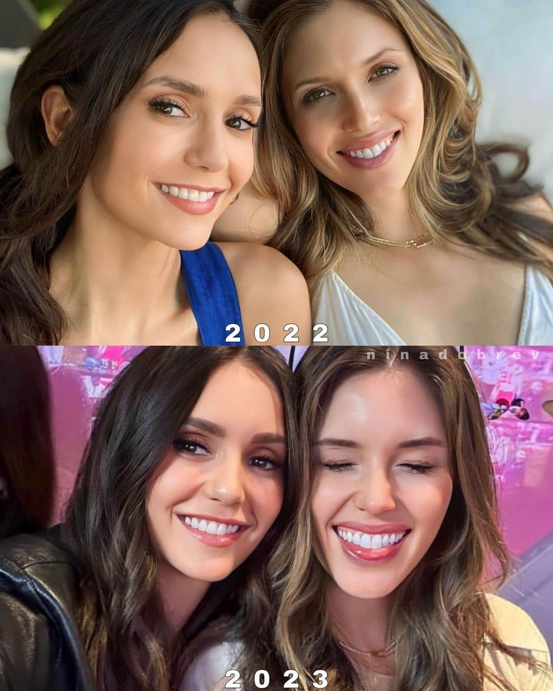 のインスタグラム：「Nina & Kayla ❤️  Follow for more -> @ninadobrev   #nina #ninadobrev #iansomerhalder #thevampirediaries #elenagilbert #katherinepierce #damonsalvatore #delena #nian #theoriginals #rebekahmikaelson #carolineforbes #theoriginals #hayleymarshall #klausmikaelson #elijahmikaelson #stefansalvatore #paulwesley #mikaelson #salvatore #hopemikaelson #legacies #vampirediaries #vampirediariesedits #stelena #steferine」