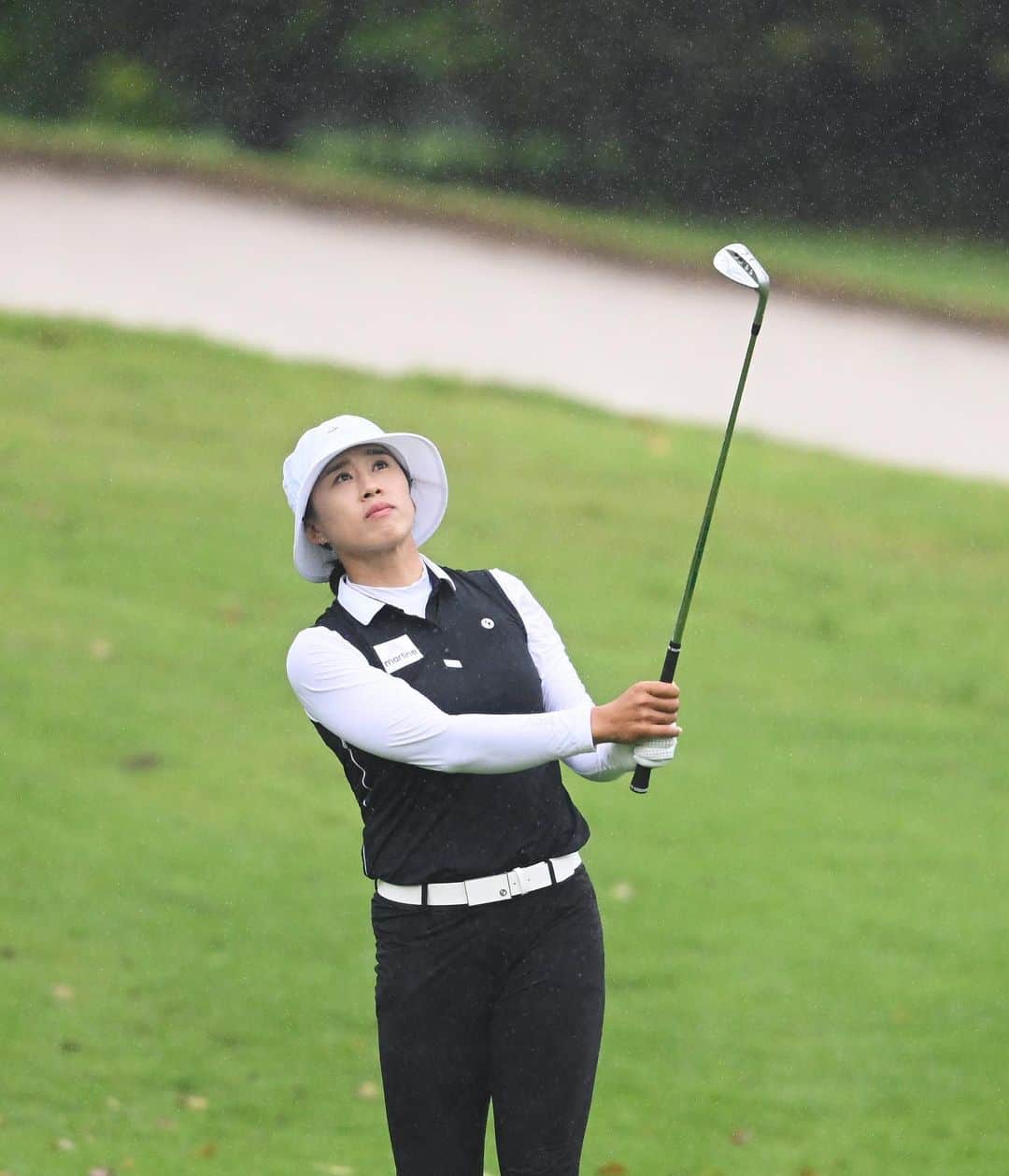 エイミー・ヤンのインスタグラム：「Two Asian swing events✔️ Thank you @hsbcwomensgolf for a memorable week🥰 #hwwc #lpga #golf #singapore」