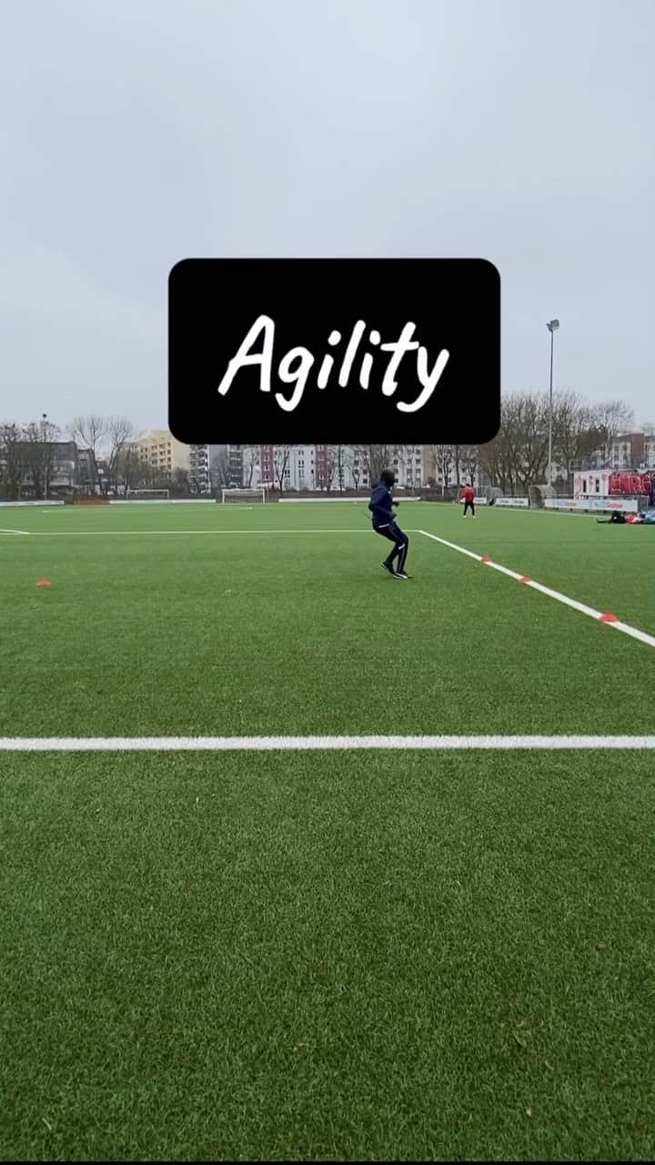 ハンス・サーペイのインスタグラム：「Agility ⚽️」