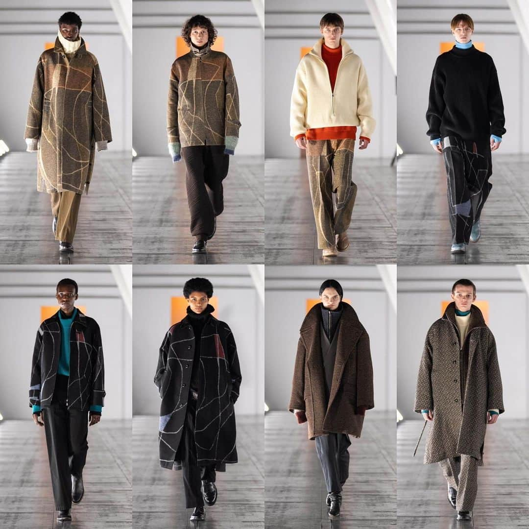 畔柳康佑のインスタグラム：「YOKE FALL WINTER 2023 COLLECTION RUNWAY. for @yoke_tokyo   キャスティングを担当しました。  前回に続き、今回もご一緒させて頂きました。 デザイナーの寺田さんの想いを聞き、最後までしっかり駆け抜けれたショーになりました。  オーディションでも多くの方にご来場頂き、寺田さん中心に山口さん、中さん、佐藤さんと夜遅くまで話し、41名の方にご出演頂きました。  本当に素敵なショーに携われて、YOKEチーム皆様とご一緒できたこと幸せです。  ありがとうございました！  Models※A〜Z順 Andrey Artjoms Art Alexander Svecova Cata Bianchi  Cezary Daria Rodionova Dan Dima Dichaba Diogo Ekaterina Bykova Estella Brons Fumiya Gendai Inga Markova Iohany Joni Jibriil Ollow Keita Ustumi Kornel Lennert De Lathauwer Linnea Mahamadou Mariana P Marie kohn Maya Misato Mona Kawasaki Mohamed Myrthe Bolt Nina Fresneau Tess Angel Paolo Rintaro Sofia Korosteleva Valentin Bouman Victor Rundenev Vlad Yuta Nakazawa  Designer @kaba_illustration  Styling _ @sh0tar0y Hair _ @kazhironaka Make-up _ @nobukomakeup Show Producer _ @hiromu.shirasaka Photo _ @koji.shimamuraph Music _ @shinji_wakasa_works Casting Direction _ @k_kuroyanagi Casting Assistant _ @rikarin0526  Press _ @mizumawataru @enkel_tokyo  #yoke #yoketokyo #fallwinter2023」