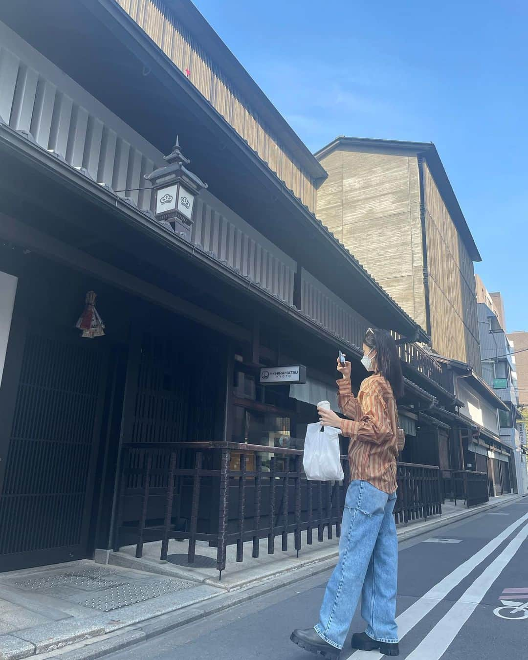 優木望未さんのインスタグラム写真 - (優木望未Instagram)「いろんなおもひでのせますKYOTO👘🥞  HIRAMATSUさんとても居心地良くてまた来たいです。」3月20日 10時07分 - im__non