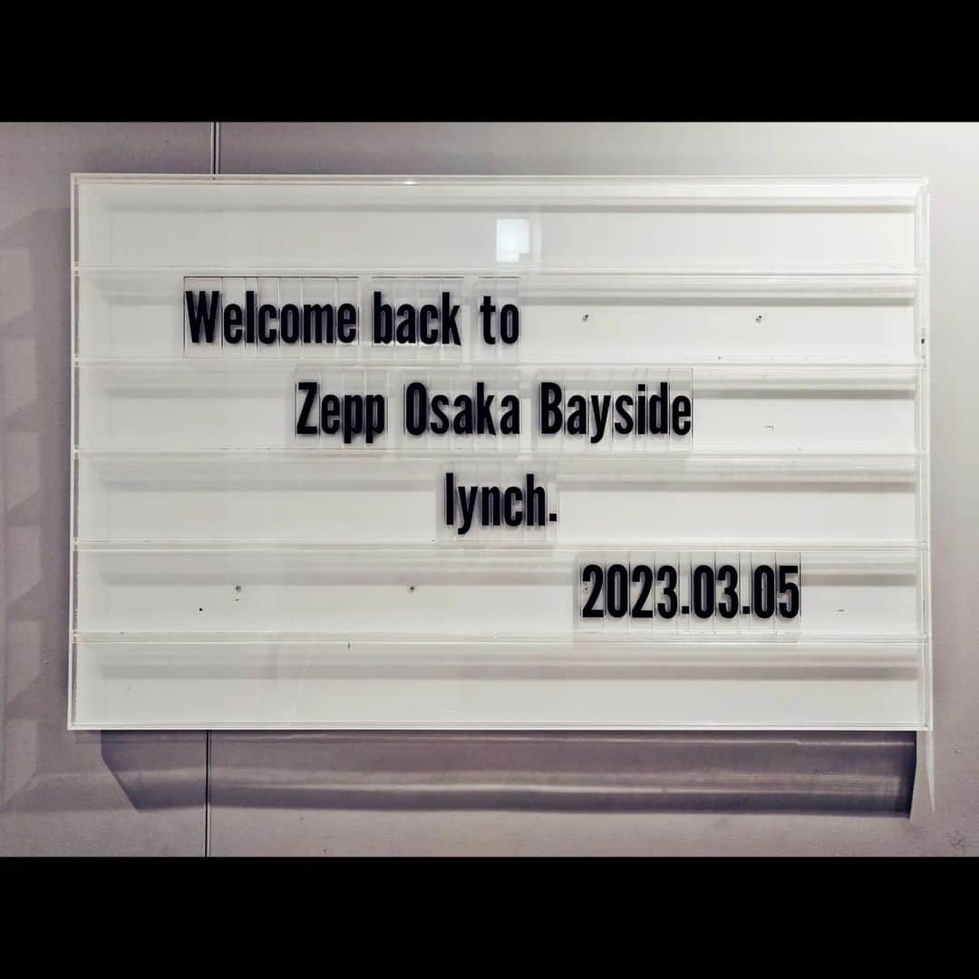 悠介 のインスタグラム：「TOUR’23 「REBORN」at Zepp Osaka Bayside⁡ ⁡ ⁡ 2公演目の大阪…⁡ ⁡ 昨日の反省点を踏まえつつ⁡ ⁡ 良いライブができたんじゃないかなと思います。⁡ ⁡ トラブルもなくて良かったよ😣⁡ ⁡ それにしても⁡ ⁡ 皆さんの声がめちゃくちゃ最高だったよ◎⁡ ⁡ 脳汁溢れ出た！⁡ ⁡ 楽しい時間をありがとうね！⁡ ⁡ 残りの公演も素晴らしい時間にしたいね。⁡ ⁡ 次は東京！⁡ ⁡ 楽しみにしててね😙⁡ ⁡ ⁡ ⁡ #lynch.」