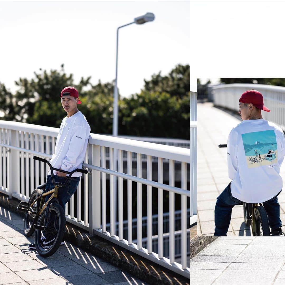田丸なおとのインスタグラム：「Photo by @jason_halayko  Ride @wethepeoplebmx  Wear @columbia_jp @columbia.tokyo  #columbia#columbiatokyo」