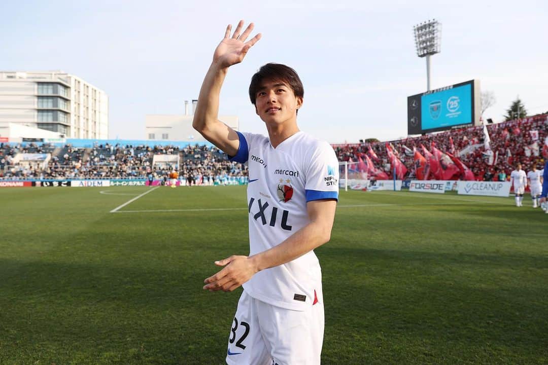 常本佳吾のインスタグラム：「最高の応援をありがとうございました！ 次に向けて良い準備をしていきます！  #鹿島アントラーズ #常本佳吾」