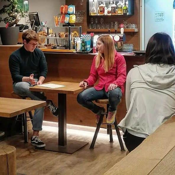 ミナ・マルコヴィッチさんのインスタグラム写真 - (ミナ・マルコヴィッチInstagram)「'Evening talk' season opened @plusclimbing.  In home and warm environment we discussed about my climbing starts, early and main career, other questions and future path.   If you have missed it and interested to hear a story, let me know! 🙃  Thanks to all atended, @plusclimbing and @tadejgregoric for all organization and hosting.   See you on the next one!  #talk #evening_vibes #climbing #weareclimbers #foryourmountain #climbinglife #outdoorlife #dowhatisyourpassion #climbingpsychology」3月5日 22時26分 - miiiinam