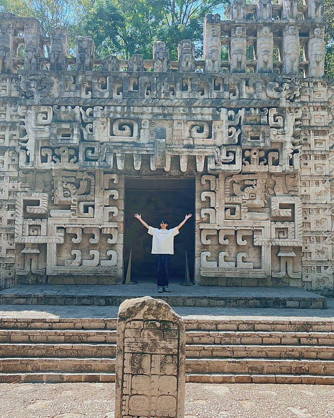 花江夏樹さんのインスタグラム写真 - (花江夏樹Instagram)「メキシコシティの国立人類学博物館に行きました！」3月6日 0時23分 - hanae_natsuki0626