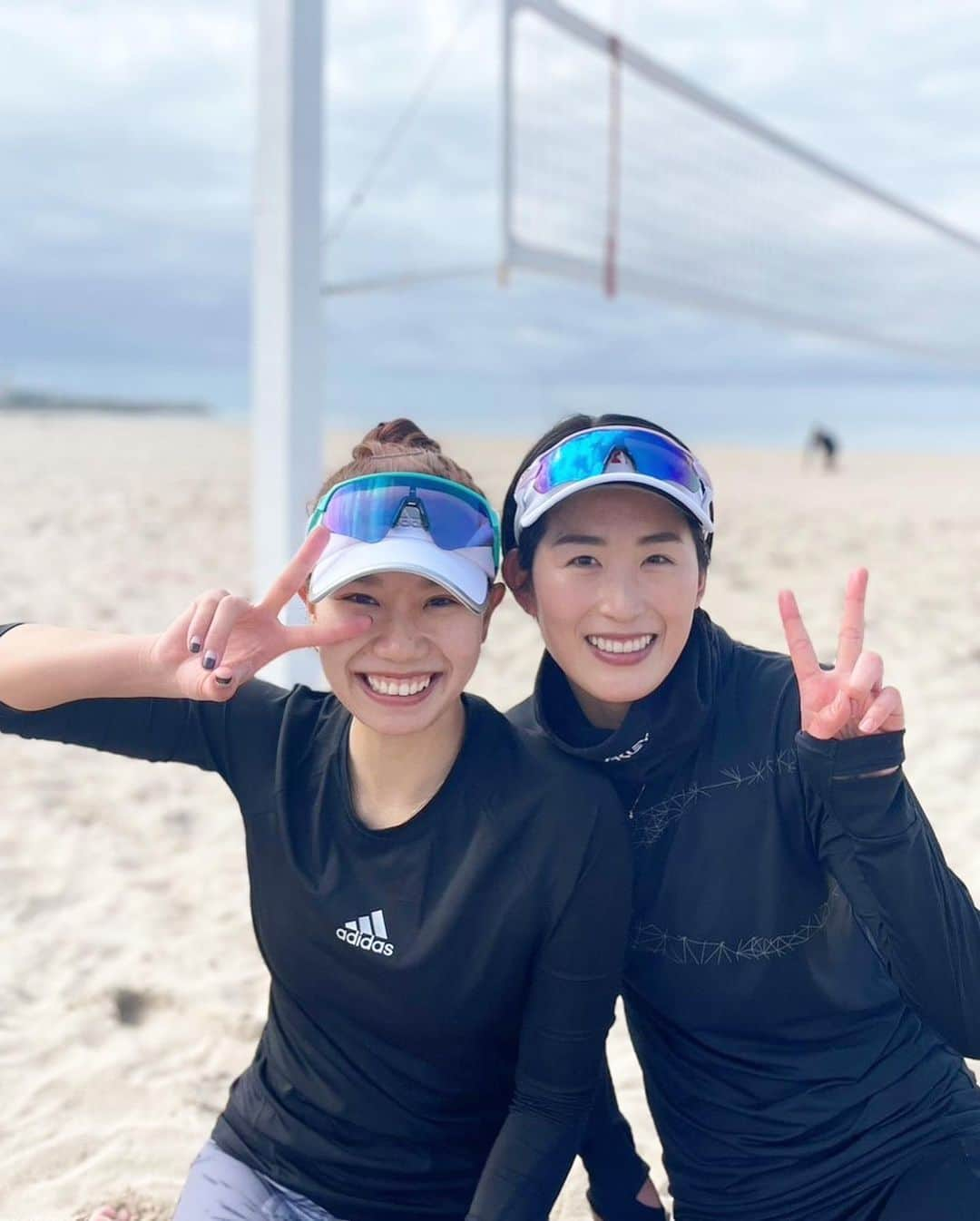 橋本涼加のインスタグラム：「#toyota #beachvolleyball   #losangeles #hamosabeach   シーズンインに向けてロス合宿に来ています。 毎日その日の自分にできることを一生懸命頑張るのみ☺︎ 今年はどんな1年にできるかな。」