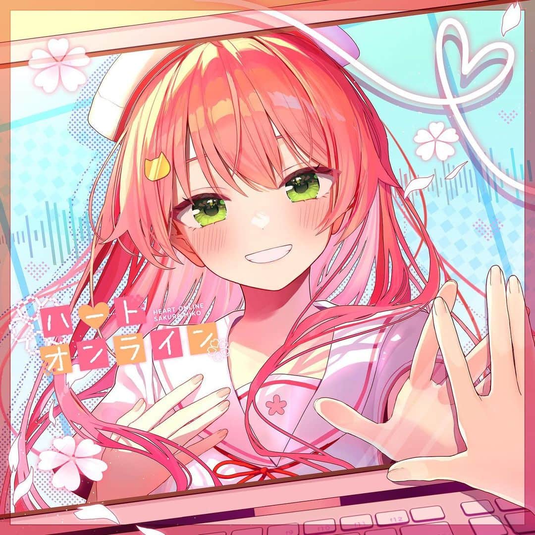 沢井美空のインスタグラム：「【New Release】 ⁡ ホロライブ所属のさくらみこさんの新曲「ハートオンライン」楽曲提供させて頂きました。 ⁡ 有難いことに、沢井美空らしい曲をとオファー頂きまして、久々に爽やかなポップソングを作りました。(自分の中での作風のレパートリーでいうと、冴えカノシリーズに続くパステルポップです) ⁡ みんなの気持ち(ハート)が合わさって"さくらみこ"になる、そういったテーマで書いてみました。🌸 ⁡ ボーカルディレクションも任せていただき、耳も心もとても幸せなレコーディングでした！ ⁡ https://cover.lnk.to/HeartOnline ⁡ ⁡ #works #さくらみこ生誕祭  #さくらみこ」