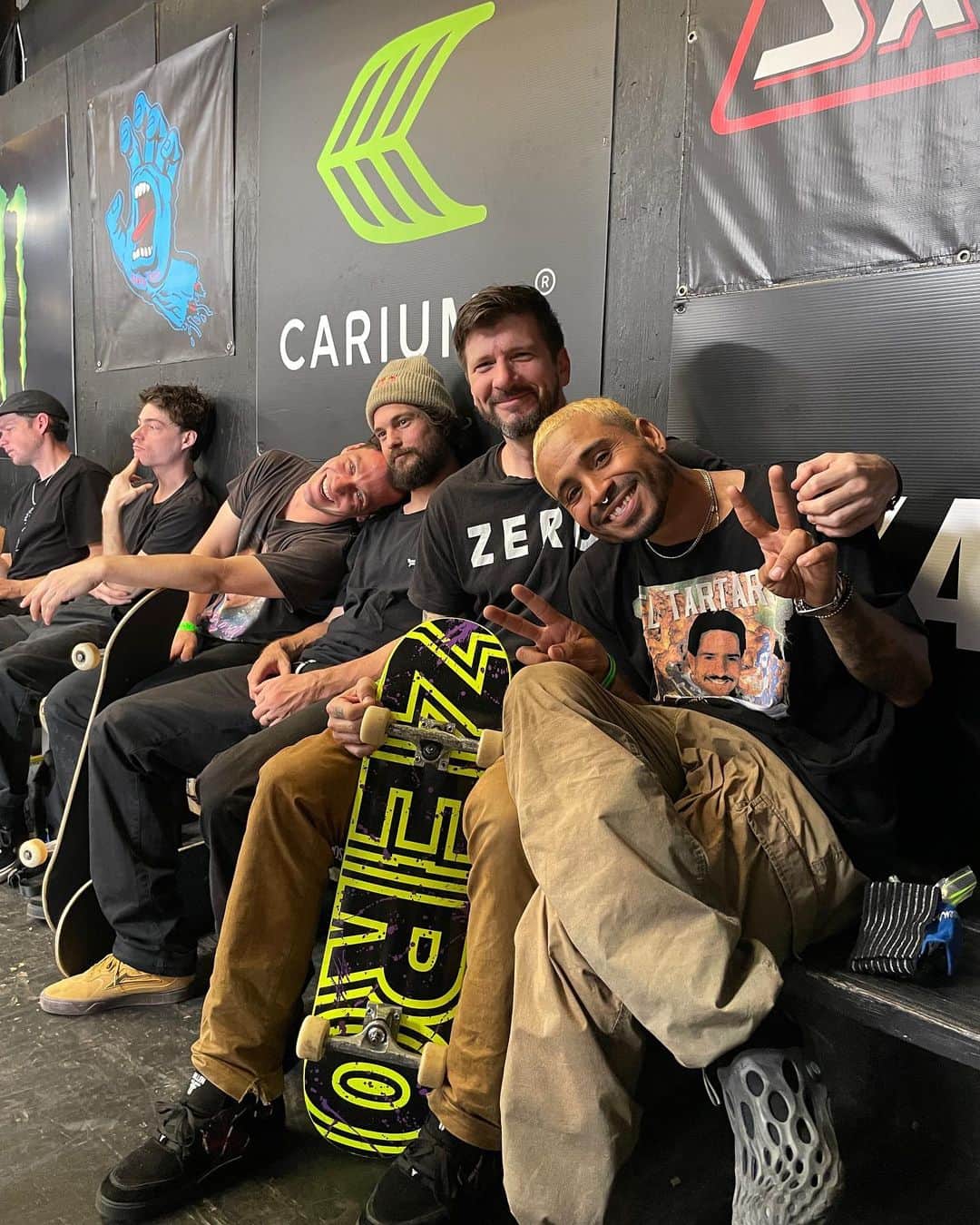 マニー・サンティアゴのインスタグラム：「Always a great time, thanks @spottampa and happy 30th anniversary ❤️‍🔥🐊.」