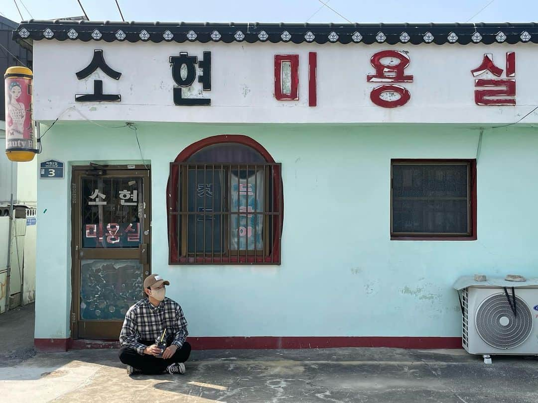 ディノのインスタグラム：「부산 탐방」