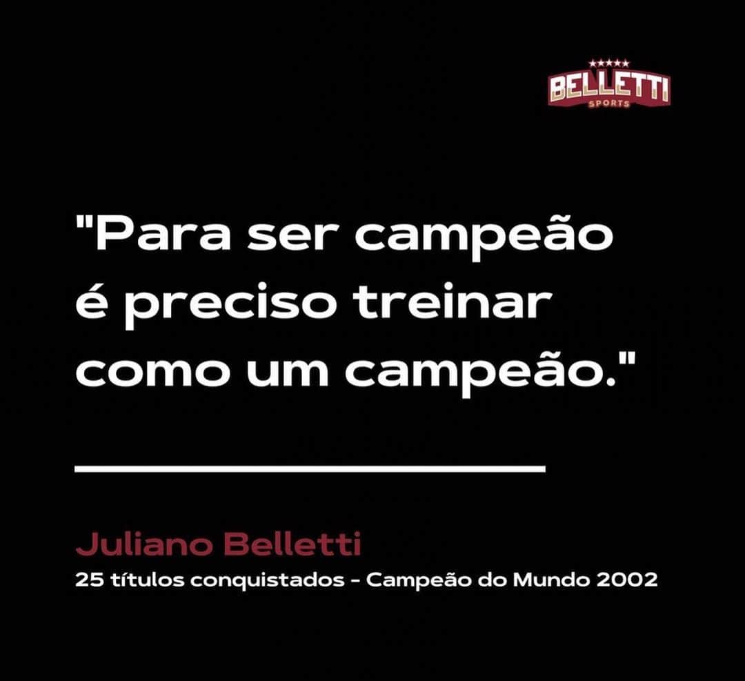 ジュリアーノ・ベレッチのインスタグラム：「O melhor caminho para o sucesso não é o mais fácil. #belletti #liderança #persitência #comprometimento #atitude」