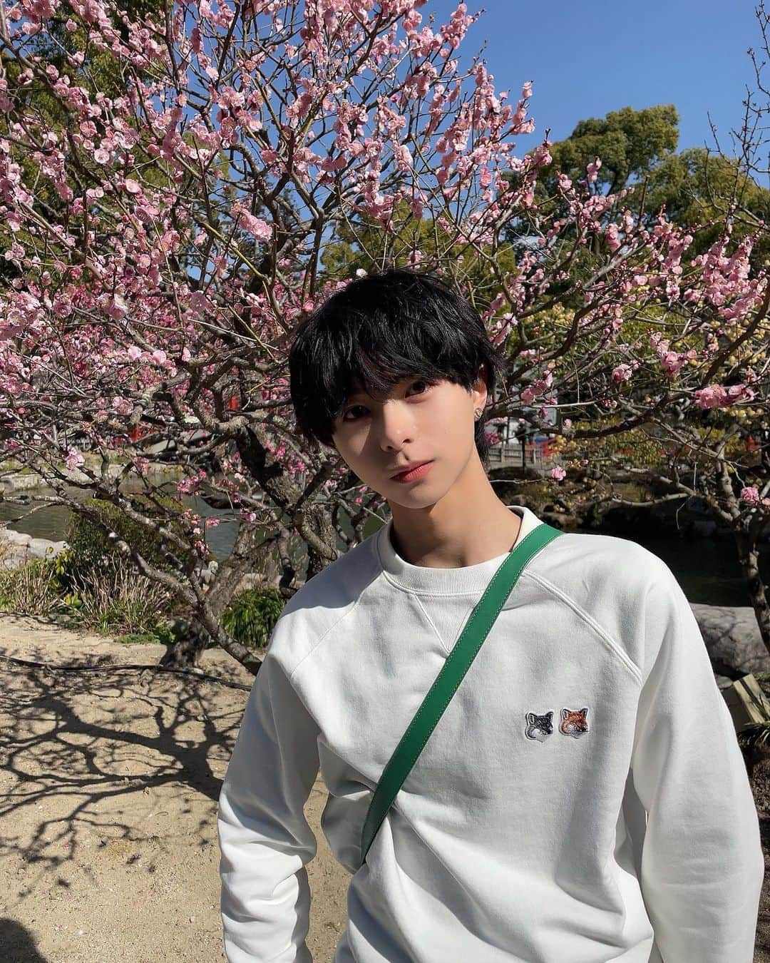 松本仁のインスタグラム：「最高の天気☀️」