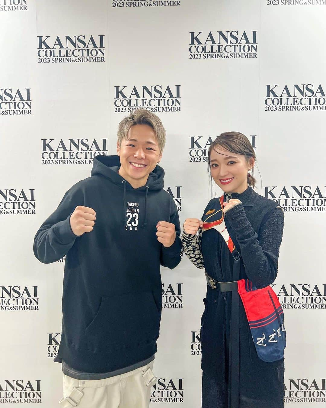 chayさんのインスタグラム写真 - (chayInstagram)「関西コレクション👗 ご一緒した武尊さん、渡辺美優紀さん、レペゼンさんと✌️」3月6日 21時31分 - chay1023_official