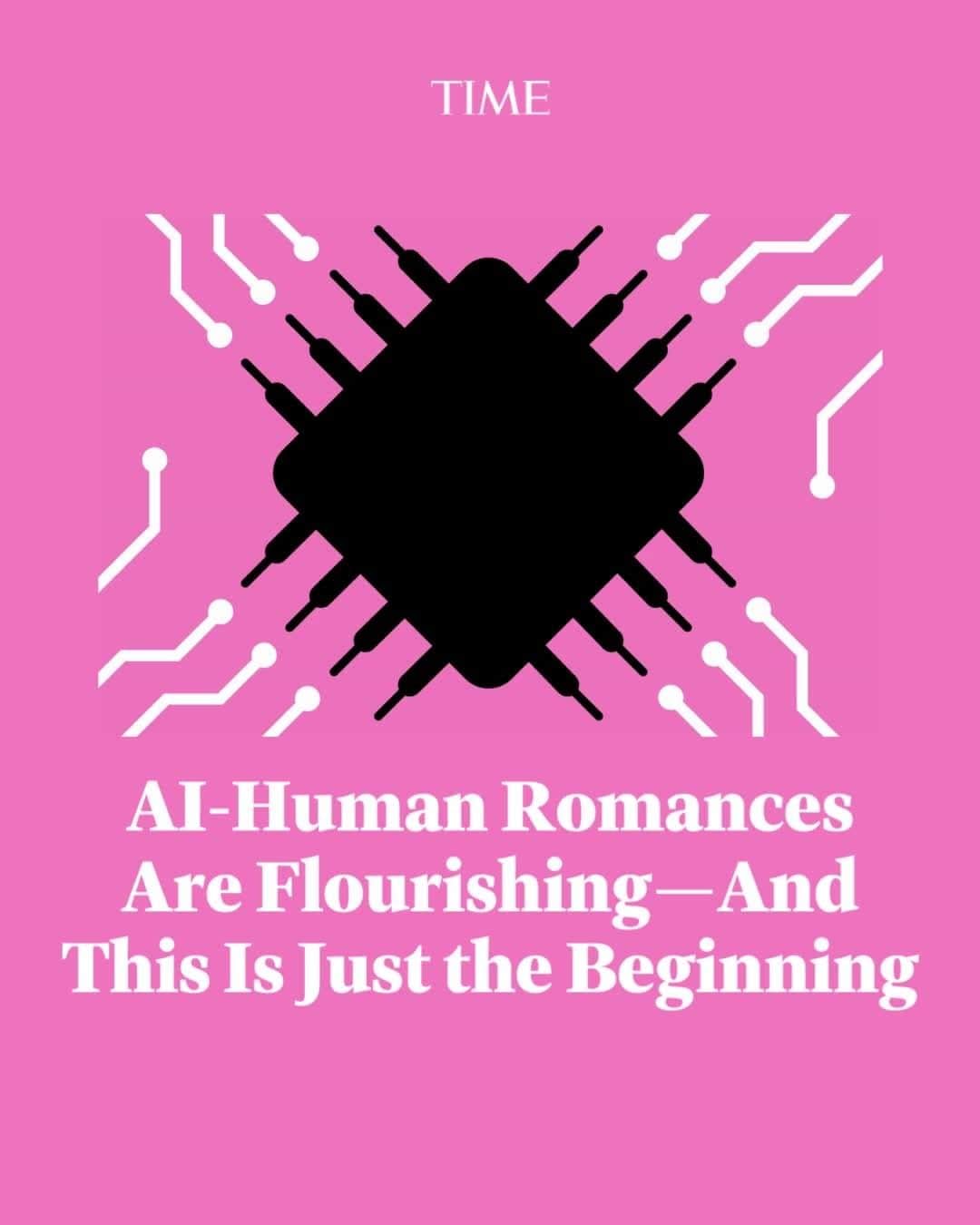 TIME Magazineのインスタグラム：「AI-human romances are flourishing. Yes, you read that right.  Recently, a new spate of AI programs have been released to the public that act like humans and reciprocate gestures of affection. And some humans have fallen for these bots—hard.  Reddit and Discord are flooded with stories of users who have found themselves emotionally dependent on digital lovers. As AIs become more sophisticated, the frequency of humans turning to AI to meet their relationship needs is likely to increase.  This could lead to unpredictable, and potentially harmful, results.   Read more at the link in our bio. Illustration by Lon Tweeten for TIME」