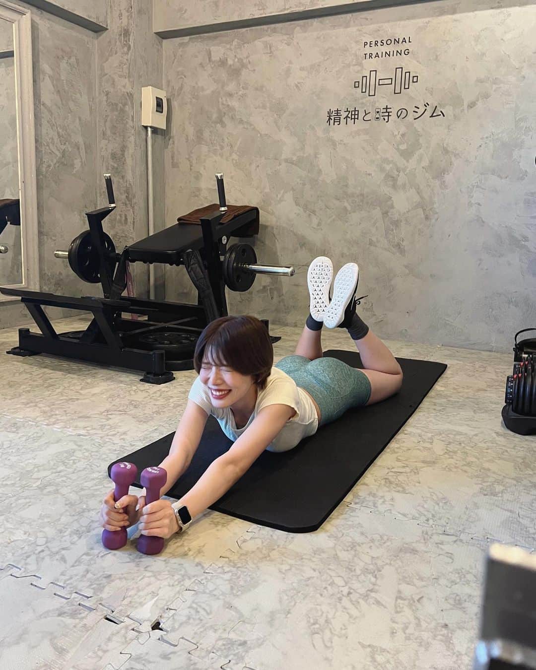 羽柴なつみのインスタグラム：「好きなもの食べて運動するのが1番だわ〜〜 私は食べ過ぎですけど😂」