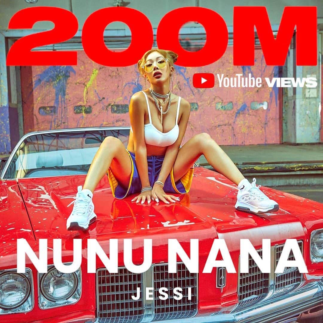 Jessiのインスタグラム：「200MILL VIEWS… 🙏🏻🙏🏻 THANK YOU JEBBIES FOR YOUR LOVE, SUPPORT AND LOYALTY ❤️❤️ Can’t believe its been 2 years already since #NUNUNANA !! I’ll be back soon don’t worry!!! ❤️❤️🥹🥹 LOVE YOU!!!!」