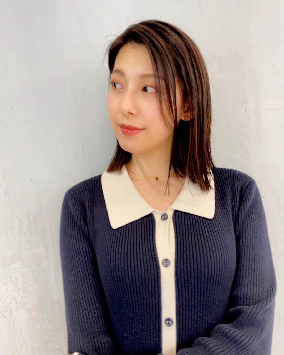 上村彩子さんのインスタグラム写真 - (上村彩子Instagram)「. . 肩くらいにまで、すっきり✂️」3月6日 22時21分 - saekokamimura