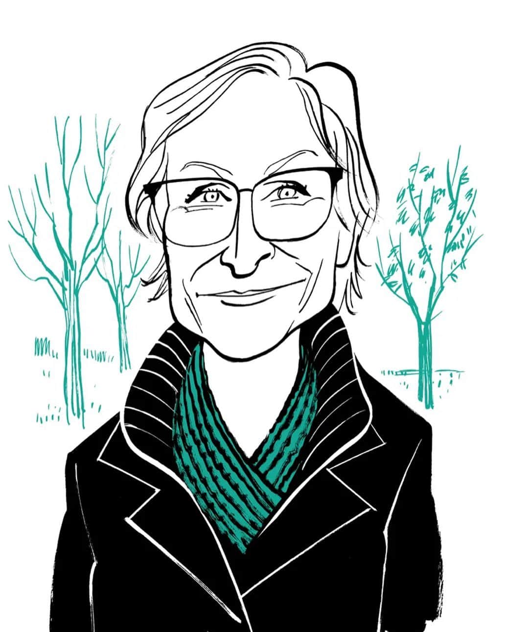 のインスタグラム：「@georgehahn and I recently strolled with @newyorkermag. https://www.newyorker.com/magazine/2023/03/13/jane-lynch-born-not-to-serve」
