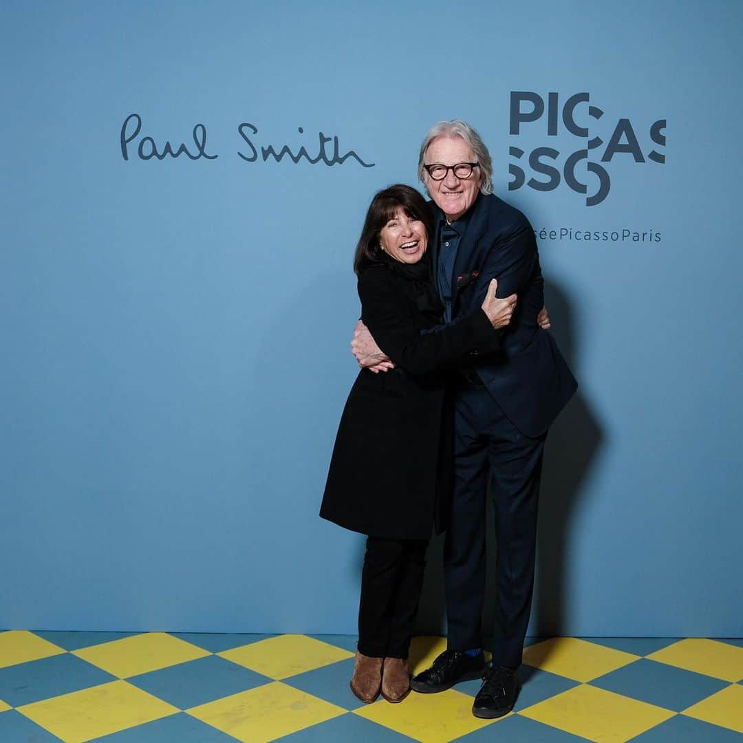 Paul Smithのインスタグラム：「A few 📸 from the opening night of @museepicassoparis Picasso Celebration: The Collection In A New Light! It was such a treat to raise a glass to this once in a lifetime project with friends Olivier Widmaier Picasso, Véronique Nichanian and Malgosia Bela (to name but a few) as well as the incredible @museepicassoparis president and curator Cécile Debray.    #MuséePicassoxPaulSmith」