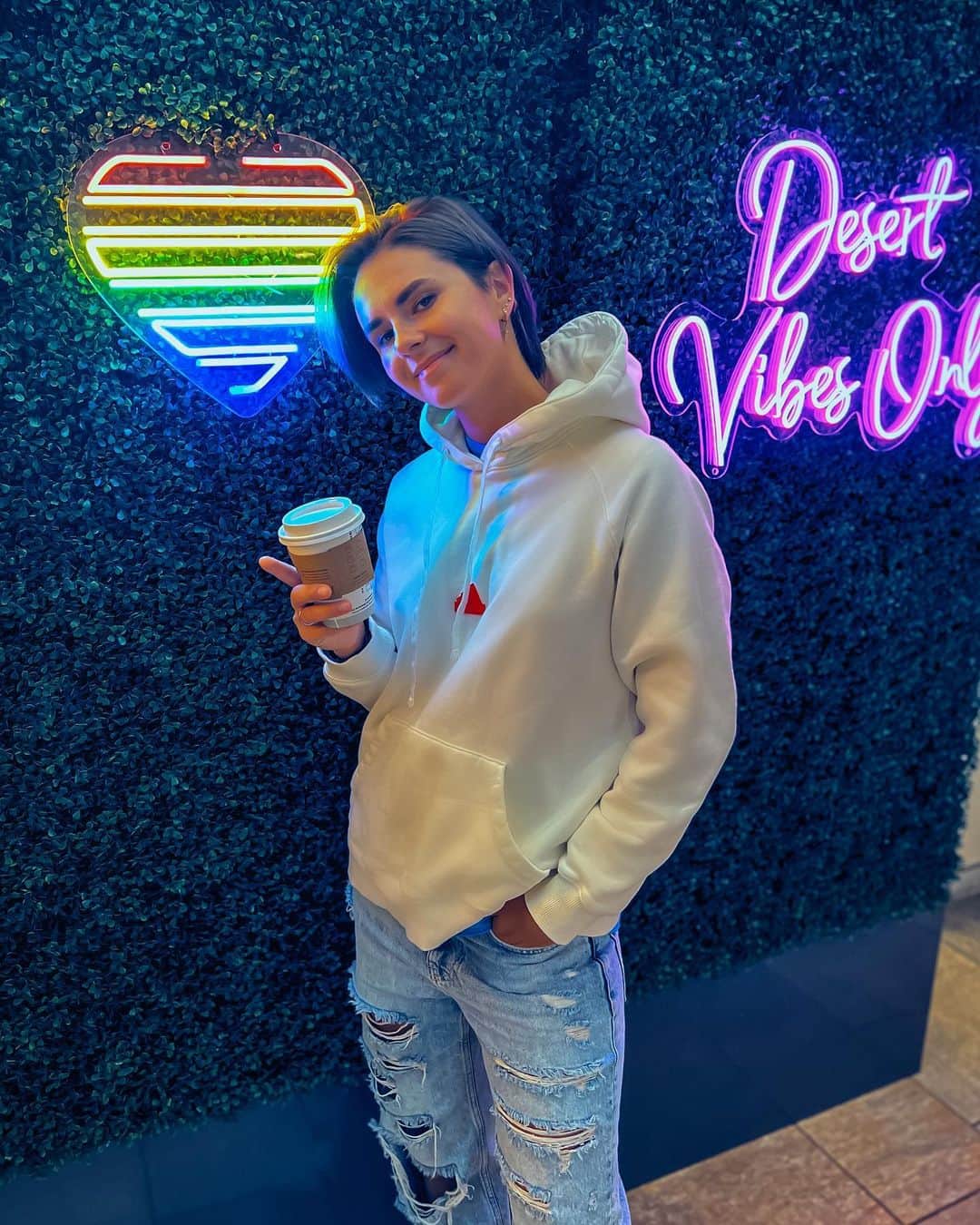 ナタリア・ザビアコさんのインスタグラム写真 (ナタリア・ザビアコInstagram)「California 🌈 indianwells