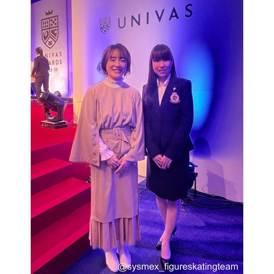 三原舞依＆坂本花織さんのインスタグラム写真 - (三原舞依＆坂本花織Instagram)「⁡ ⁡ 三原舞依選手からメッセージが届きました💌 ⁡ ***** ⁡ 昨日、UNIVAS AWARDS の表彰式がありました。 なかなか行くことができない東京に 嬉しさ全開で、景色の写真を撮りすぎました笑 ⁡ なんと😳 表彰式では、トップアスリートの方々にお会いでき お話をすることもできて、とても感動して 凄く大きなパワーをいただきました✨🔥 ⁡ たくさんの方々のサポートや応援があるからこその私であり、 こうして素晴らしい場に立たせていただくことができて、 ほんとに幸せ者です。 心から感謝の思いでいっぱいです🥹 ⁡ ⁡ 今年も桜を眺められて嬉しいです🌸 花粉症など大変な時期かもしれないですが お気をつけてお過ごしください。 三原舞依 ⁡ #maimihara #三原舞依 #figureskating #figureskater  #sysmex_figureskatingteam」3月7日 17時17分 - sysmex_figureskatingteam