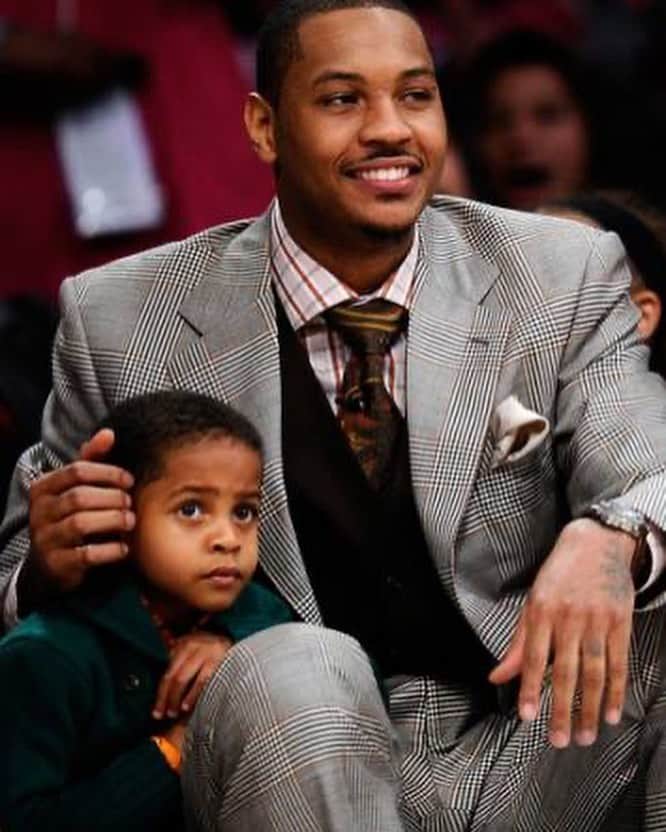 カーメロ・アンソニーのインスタグラム：「HAPPY BORN DAY @kiyananthony! Nothing Makes Me Happier Than Seeing You Grow Into The Person You Were Meant to Be!! Love You 🙌🏾」