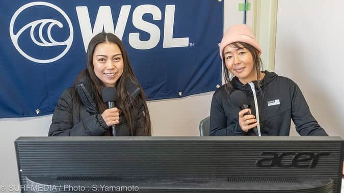 水野亜彩子のインスタグラム：「. WSL QS3000 Whitebuffalo Hyuga Pro 毎ヒート熱く素晴らしい戦いを見させて頂きました。  関係者の皆様、そしてご視聴頂いた皆様、ありがとうございました✨  #wsl #surfing #contest #miyazaki #hyuga #arigato」