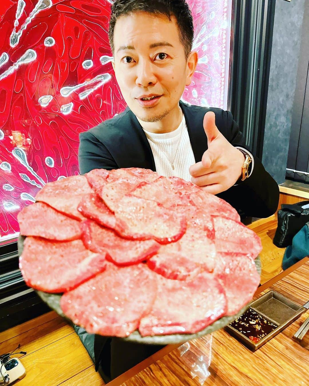 小沢一敬さんのインスタグラム写真 - (小沢一敬Instagram)「仕事終わりに美味しいお肉をご馳走になりました！」3月7日 23時43分 - ozawakazuhiro