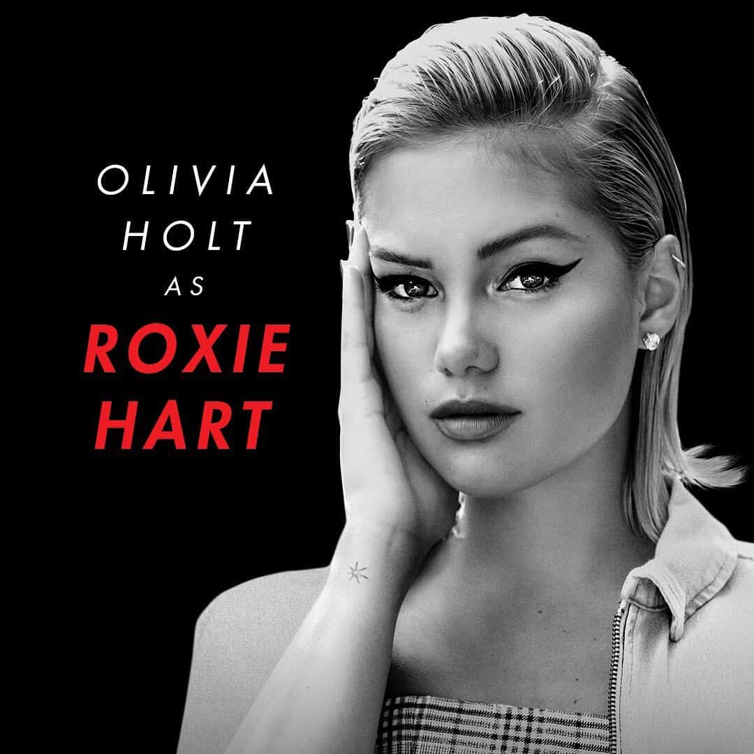 オリヴィア・ホルトのインスタグラム：「The name on everybody’s lips is gonna be... @olivia_holt! Olivia makes her Broadway debut as Roxie beginning April 10 for 8 weeks only!」