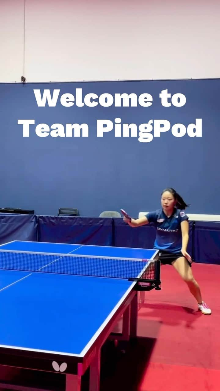 リリー・チャンのインスタグラム：「Welcome to the PingPod team, @lilyyz 🏓」