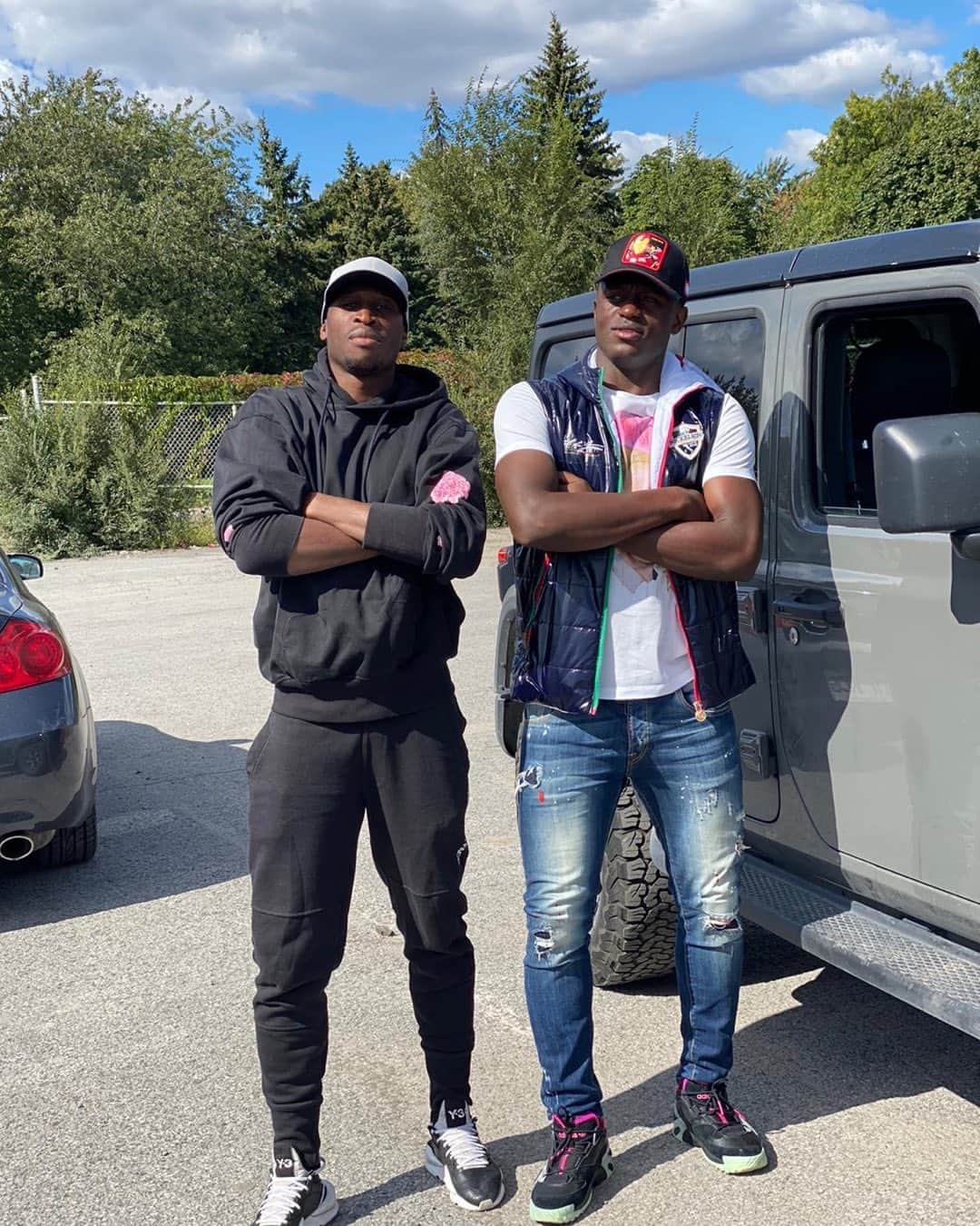 のインスタグラム：「With big @rodfanni #lechat」