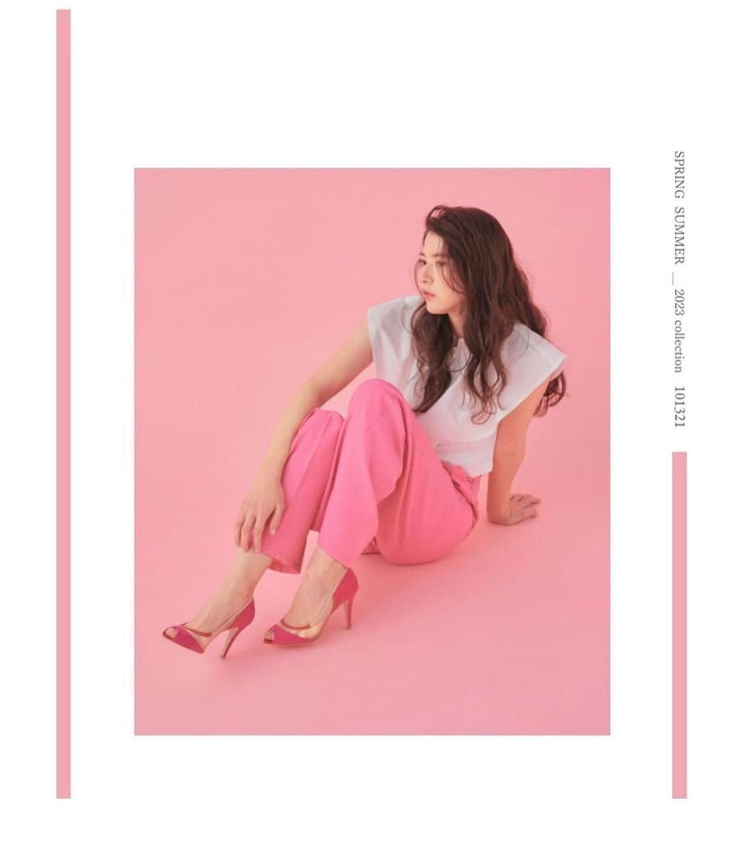 ラッセルマイアのインスタグラム：「#pink  #pinkpinkpink  #2023ss #🌸　#spring」