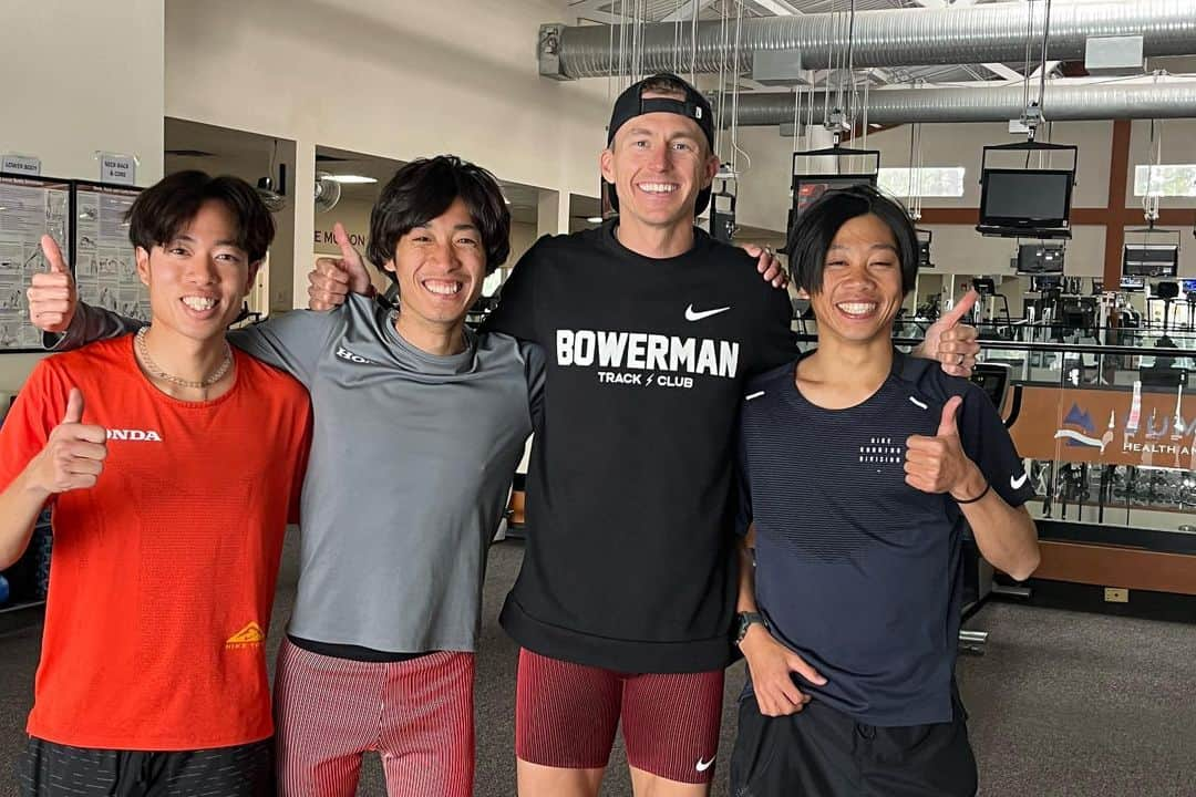 青木涼真さんのインスタグラム写真 - (青木涼真Instagram)「Thank you for a great training camp🏃‍♂️  I'm ready for steeplechace.  See you in Budapest🇭🇺  #bowermantc  #honda #kanta #dorobou🍨」3月8日 11時40分 - blue_tree0616