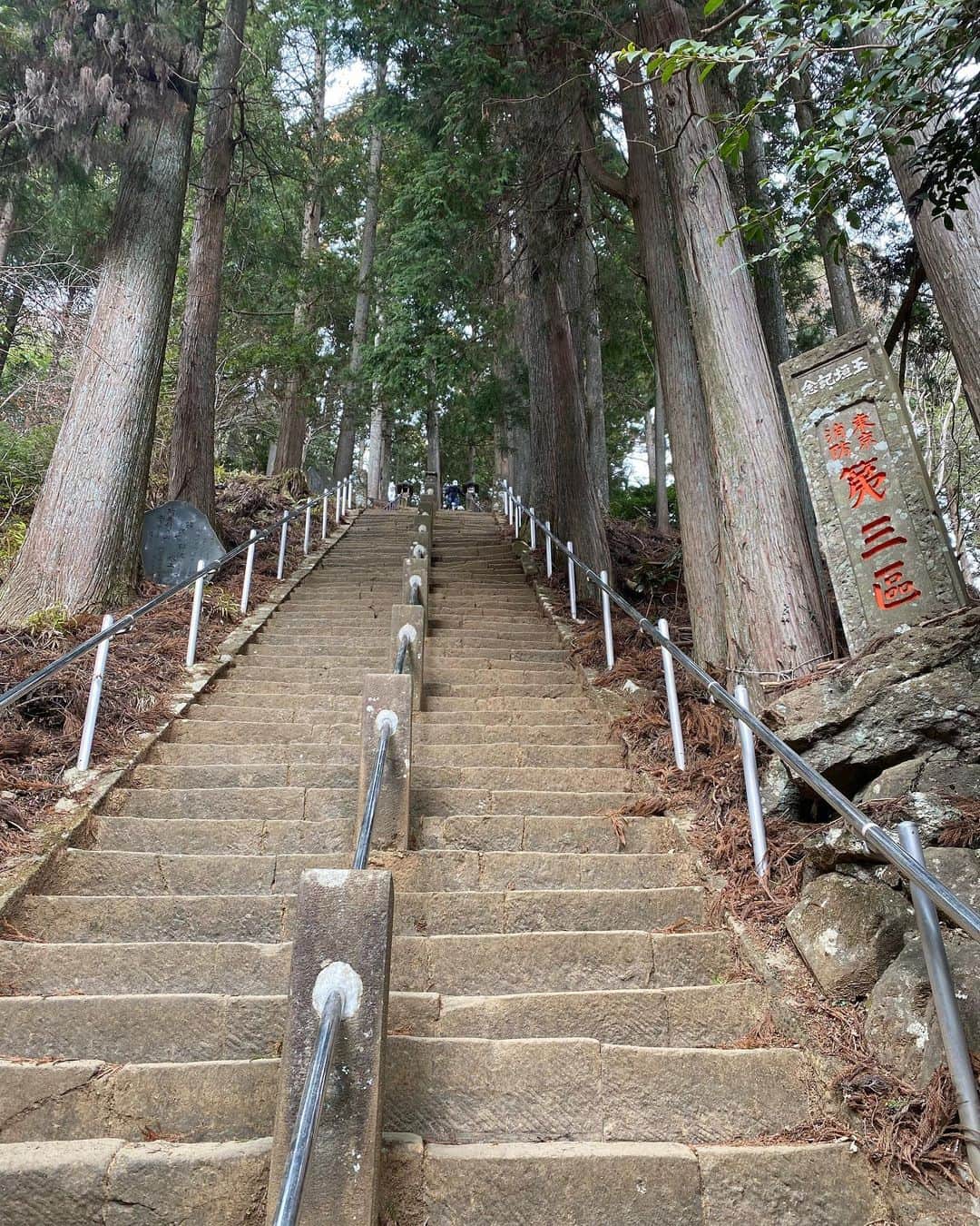 YUKI TAKESHIMAさんのインスタグラム写真 - (YUKI TAKESHIMAInstagram)「私は、出来る限り月に1度都内を離れ自然と触れ合う時間を大切にしています。3月3日桃の節句🍑 @kazukovalentine ちゃんを誘ってみちるちゃん @barbiemichiru お勧めのパワースポット　神奈川県大山の阿夫利神社奥の院を目指します⛰⛩ 急な坂道ゴツゴツ岩場山のてっぺんまで約1時間半。 早朝握ったおにぎり🍙が美味しい♥️⛰🫶 かなりの岩場の登拝でした。→これから登る人は登山靴🥾と杖必須⚡️ 下山してから　@tamagawakan レトロな空間でゆったり♨️筋肉痛もほぼなく 翌日のハードスケジュール助けられました💜  #BISOU #💋  #自然界と宇宙に繋がる旅 #yUKI #enhanceaday  #大山阿夫利神社奥の院　 #talktotrees」3月8日 22時32分 - yukimake